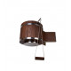 COOLER pouring device made of thermal wood 35 l