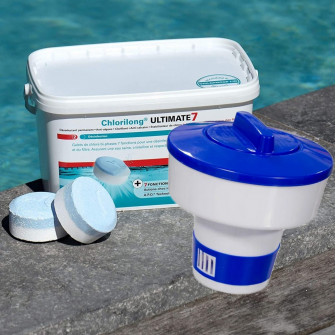 Multi-functional pool maintenance kit