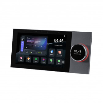 DM838T in-wall music system with 7-inch touchscreen