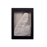 Gift set in a gift box for HIM. Men's sauna hat and apron - LINEN