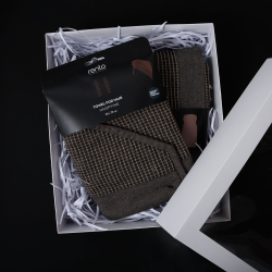 Gift set in a gift box RENTO KENNO FOR HER. Hair towel and apron
