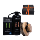 Gift set in a gift box WINTER SPICES. Fragrance essence, body brush and soap.