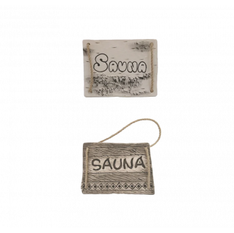 Door plate SAUNA