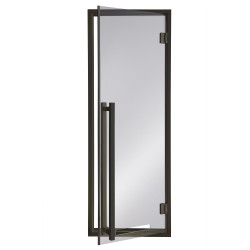AD MODERN glass sauna doors, glass color grey  AD MODERN glass sauna doors, glass color grey