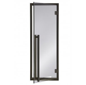 AD MODERN glass sauna doors, glass color grey
