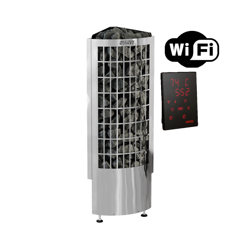 Electric heater - HARVIA Cilindro Corner XE