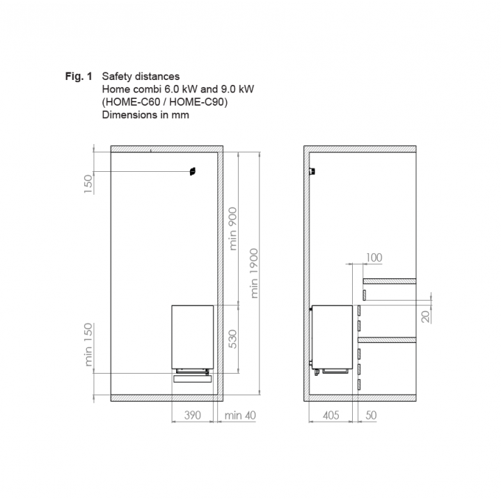 Electric sauna heater - HARVIA Virta Wall Combi