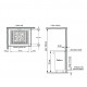 Electric sauna heater - EOS Cubo Plus, 9 kW