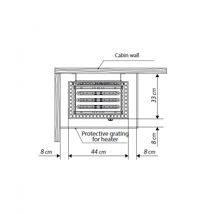 Electric sauna heater - EOS Moment W