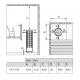 Electric sauna heater - HARVIA Cilindro Black Steel PC110E 10,8 kW