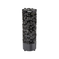 Electric sauna heater - HARVIA Cilindro Black Steel PC90E 9 kW 
