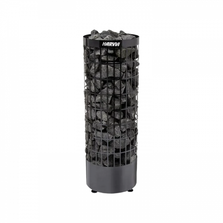 Electric sauna heater - HARVIA Cilindro Black Steel PC90E 9 kW