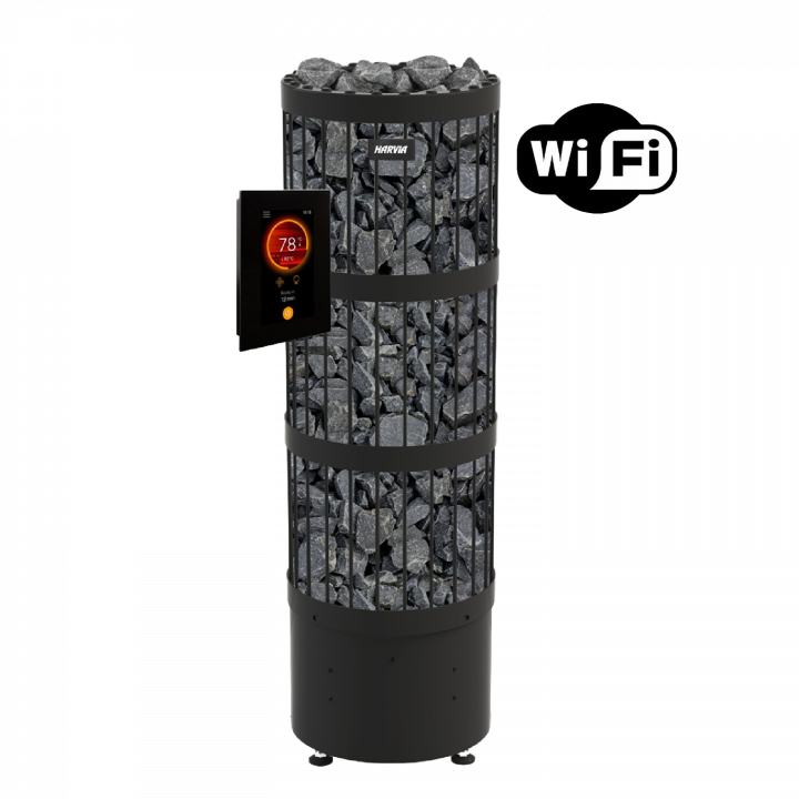 Electric sauna heater - Harvia Legend PO70FC 6.8 kW WiFi black