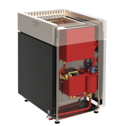 Electric sauna heater - HARVIA Qube Combi 
