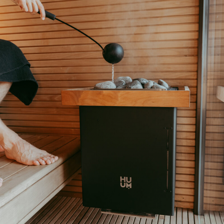 Electric sauna heater - HUUM Core Wall, black