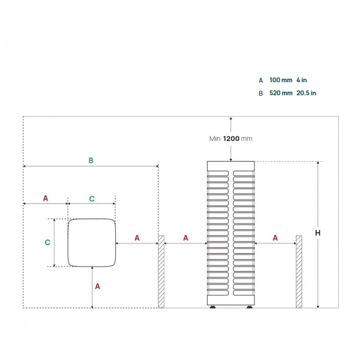 Electric sauna heater – HUUM STEEL