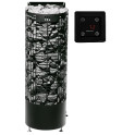 Electric sauna heater - MONDEX KALLA, black - 0