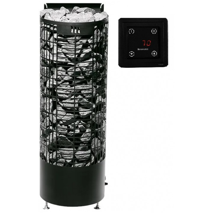 Electric sauna heater - MONDEX KALLA, black