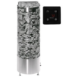 Electric sauna heater - MONDEX KALLA, steel  Electric sauna heater - MONDEX KALLA, steel