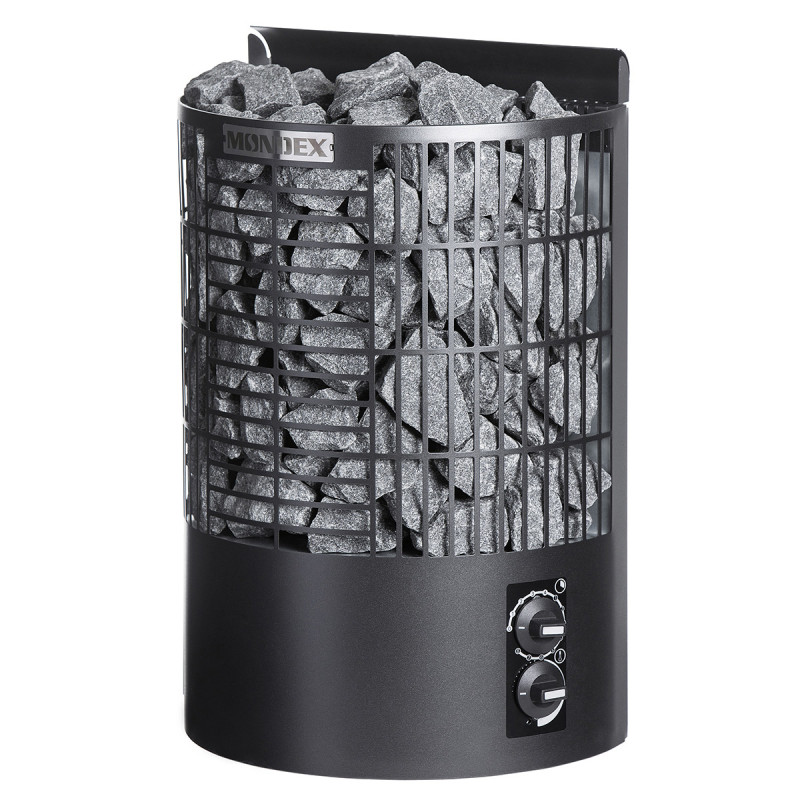 Electric sauna heater - MONDEX TENO, black