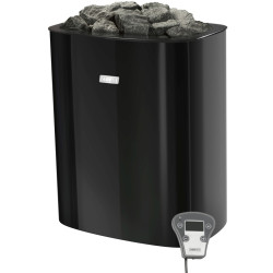 Electric sauna heater - NARVI NC Electric, black 6 kW  Electric sauna heater - NARVI NC Electric, black 6 kW