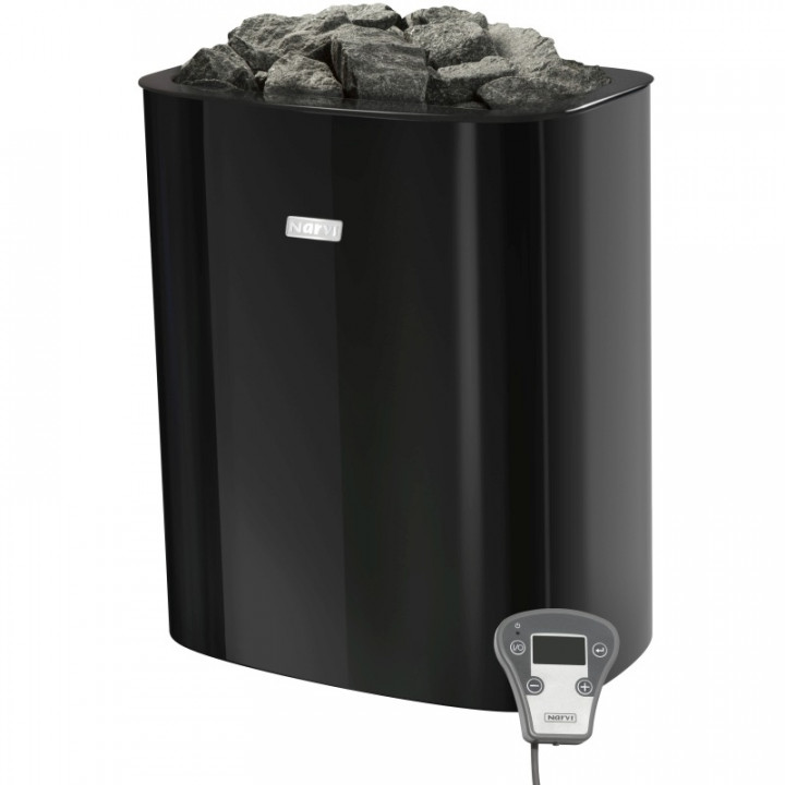 Electric sauna heater - NARVI NC Electric, black 9 kW