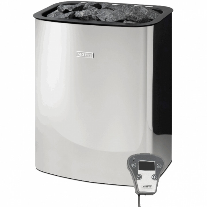 Electric sauna heater - NARVI NC Electric, stainless steel 6 kW