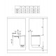Electric sauna heater - NARVI NM, stainless steel 4,5 kW