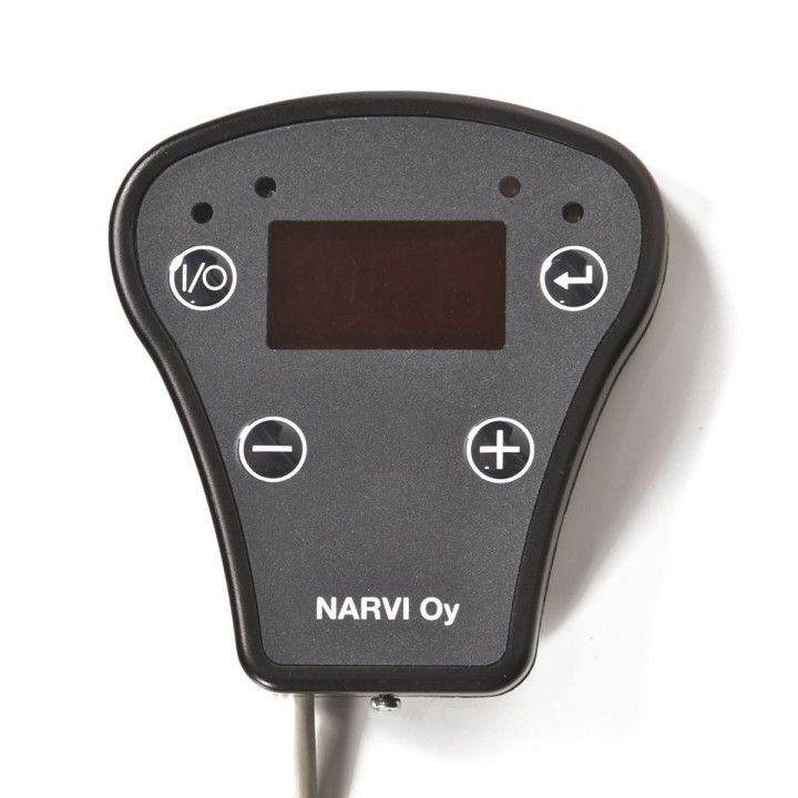 Electric sauna heater - NARVI SMOOTH 10.5 kW, black