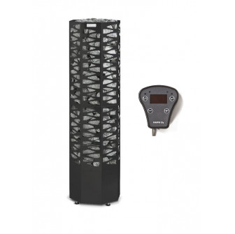 Electric sauna heater - NARVI SMOOTH 10.5 kW, black
