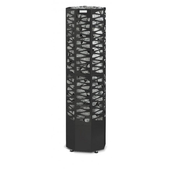 Electric sauna heater - NARVI SMOOTH 10.5 kW, black