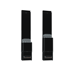 Electric sauna heater - SAUNUM Experience Black F 