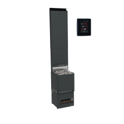 Electric sauna heater - SAUNUM Pro Experience with control panel 