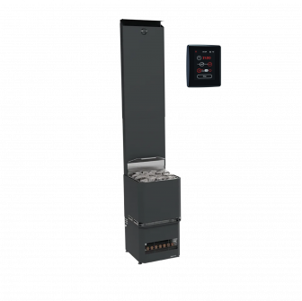 Electric sauna heater - SAUNUM Pro Experience with control panel