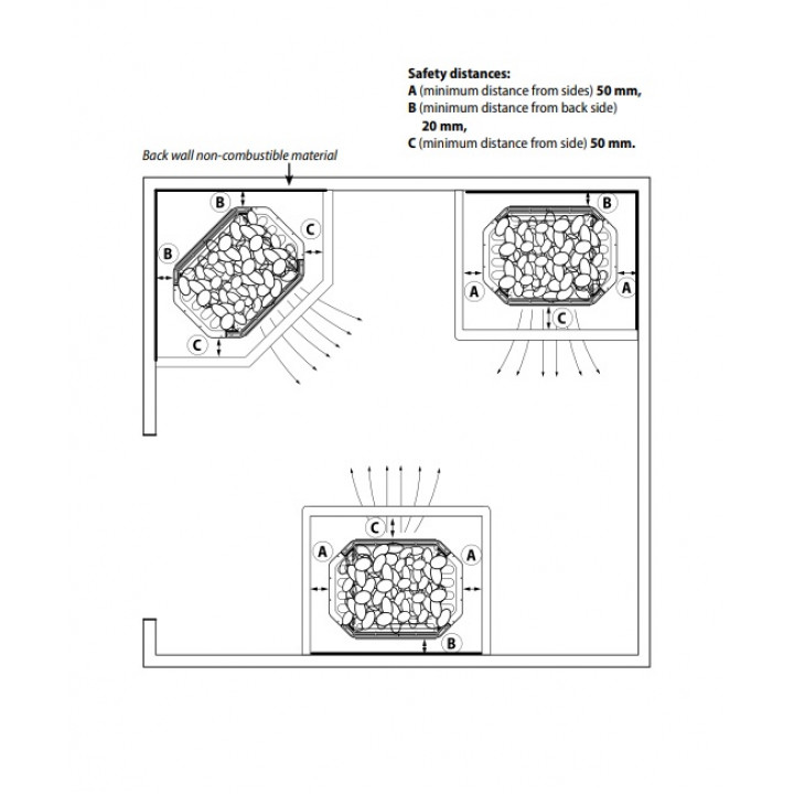 Electric sauna heater - SAUNUM SPA SESSION 6 kw