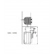 Electric sauna heater – SAWOTEC Savonia Combi, without control unit 10,5 kW