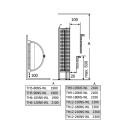 Electric sauna heater – SAWOTEC Tower Wall, without control unit 6 kW - 3 Electric sauna heater – SAWOTEC Tower Wall, without control unit 6 kW - 3