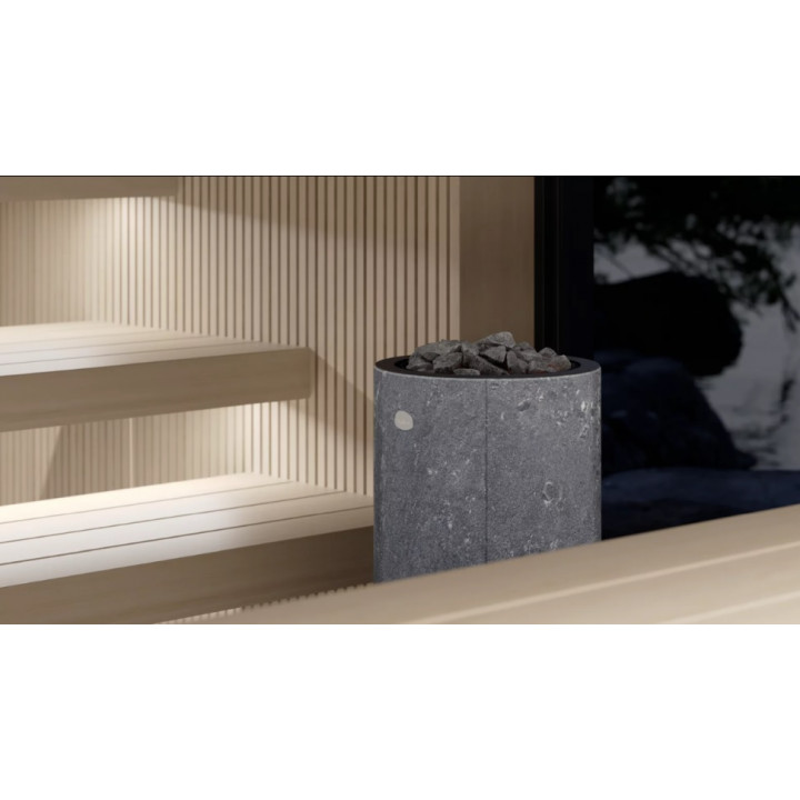 Electric sauna heater TULIKIVI KAARNA Classic M, with WIFI control panel