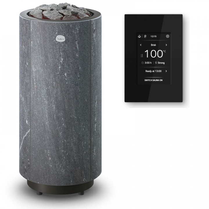 Electric sauna heater TULIKIVI KAARNA Nobile M, with control panel
