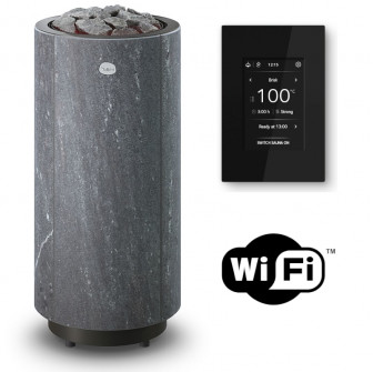 Electric sauna heater TULIKIVI KAARNA Nobile M, with WIFI control panel