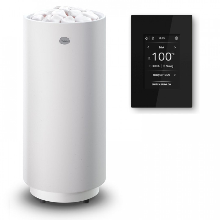 Electric sauna heater TULIKIVI Pyry, with control panel