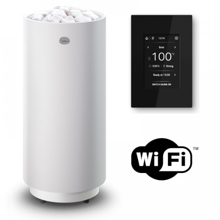 Electric sauna heater TULIKIVI Pyry, with WIFI control panel
