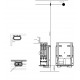 Electric sauna heater TULIKIVI ROUTA with control panel