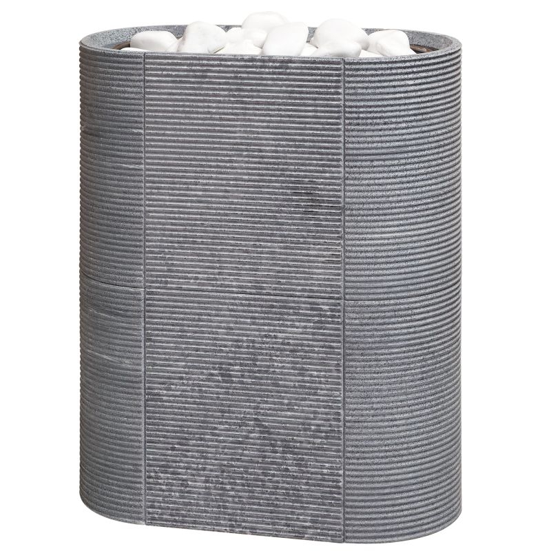 Electric sauna heater TULIKIVI ROUTA with control panel