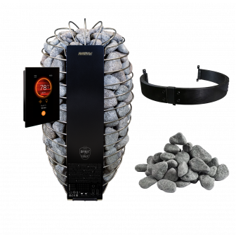 Electric sauna heaters - HARVIA Spirit SP90FC 9.0 kW Fenix WiFi set