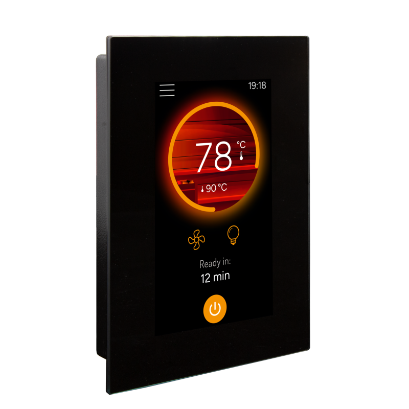 Electric sauna heater control panel - Harvia Fenix ​​FX001XW Wifi with touch screen