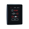 Electric sauna heater - SAUNUM Experience Black with control panel - 1