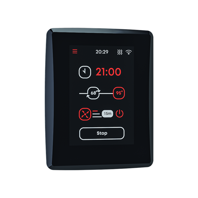 Electric sauna heater control panel - SAUNUM Leil 2.0 Mobile
