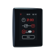 Electric sauna heater - SAUNUM Experience Black with control panel