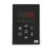Electric sauna heater control panel - SAWO INC-S-V2 Innova Classic 2.0